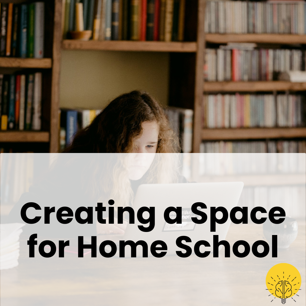Creating a Space for Home School from Crush Home School